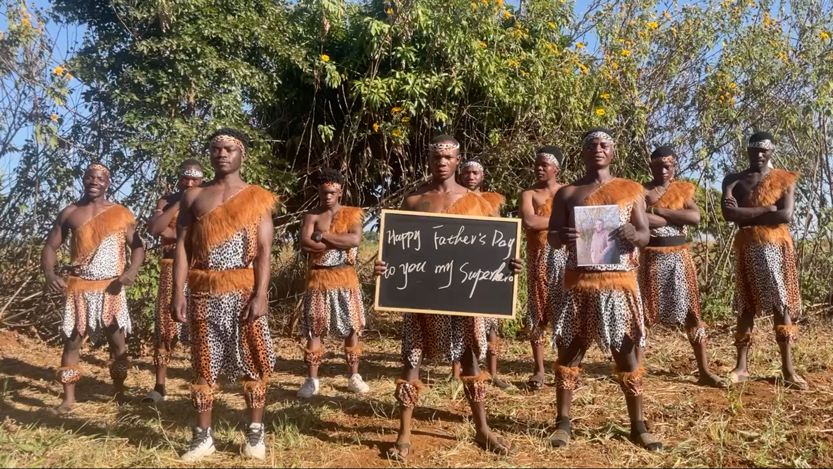 Personalised Funny Dancing Singing African Greeting Video Gift - Tiger Team - GreetReels - Unique Gift Ideas