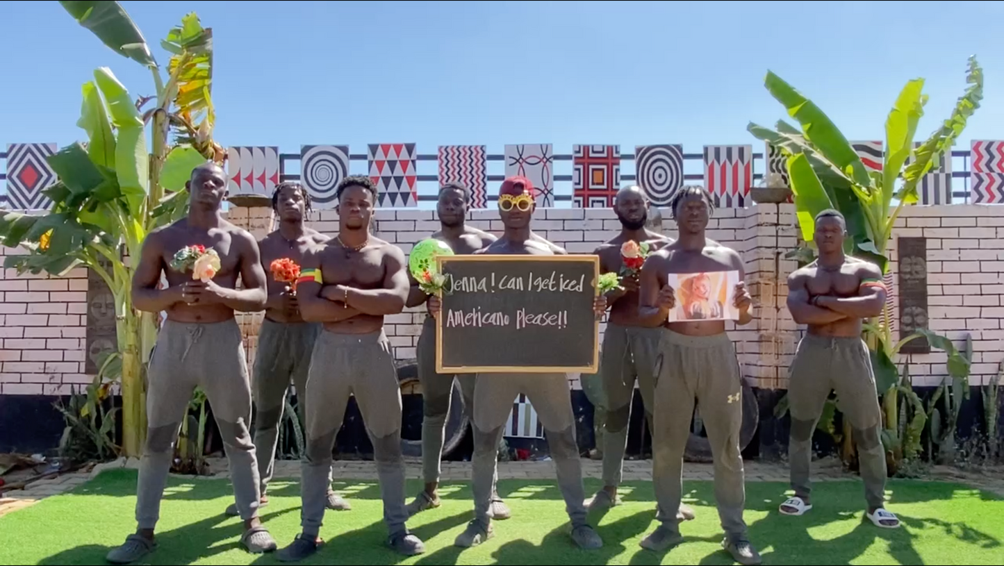 Personalised Funny Dancing Singing African Greeting Video Gift - X-Man Team - GreetReels - Unique Gift Ideas