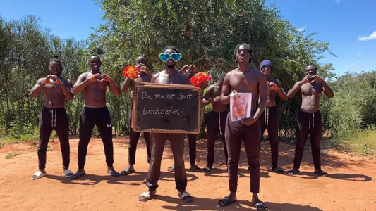 Personalised Funny Dancing Singing African Greeting Video Gift - Wolf Team - GreetReels - Unique Gift Ideas